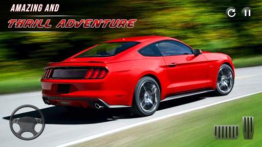 Mustang 3d Car Racing Simulator screenshot 2
