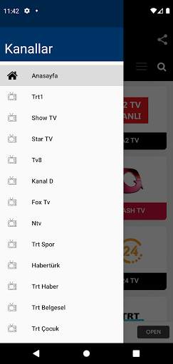 Canlı HD - Mobil Full TV Kanalları screenshot 3