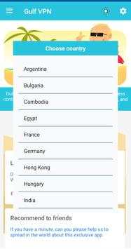 Gulf Free VPN : Secure VPN & Hotspot for Android screenshot 5