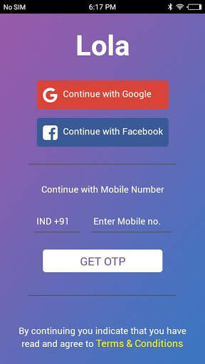 The Lola app- Health wali selfie screenshot 2