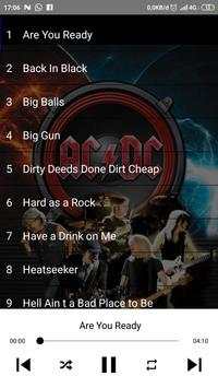 AC/DC ~ The Best Video Music MP3 Offline 14 تصوير الشاشة
