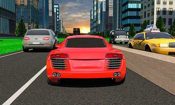 City Car Racing:Highway Rush Rider screenshot 5
