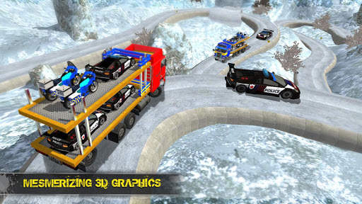 Off Road Police Transporter 3D screenshot 4