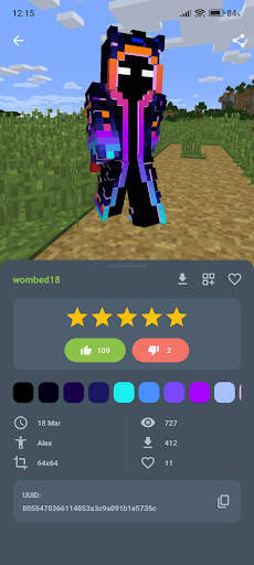 MSkins - Minecraft Skins screenshot 2