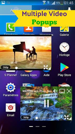 Best Video Popup Player screenshot 1