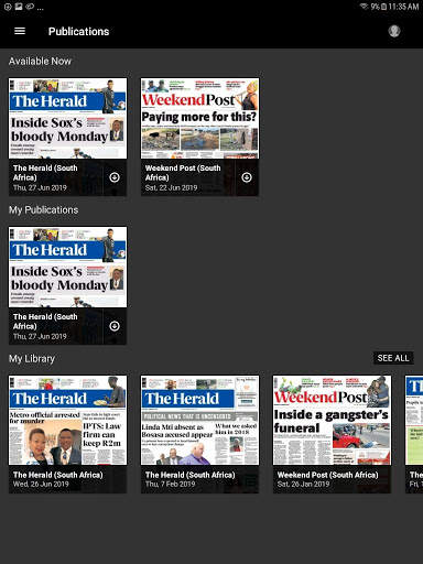 The Herald E-Edition screenshot 5