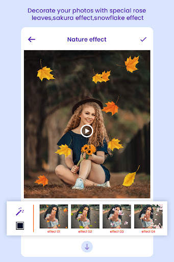 Nature Effect Video Maker screenshot 1