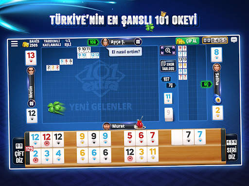 101 Yüzbir Okey Extra - Online screenshot 7