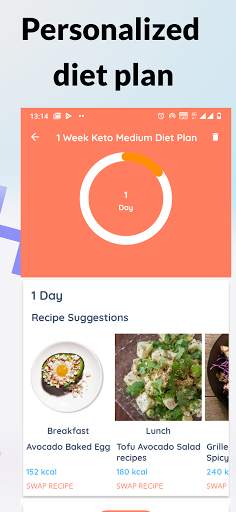 Diety - Diet Plan, Calorie Counter, Weight Loss screenshot 4