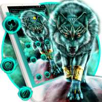 Blue Magic Wolf King Theme logo