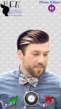 Men Hairstyles Photo Editor screenshot 5