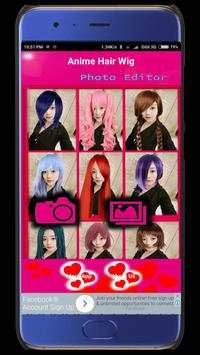 Anime Hair Wig 1 تصوير الشاشة