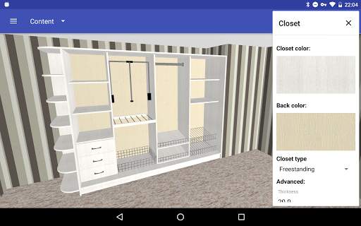 Closet Planner 3D screenshot 8