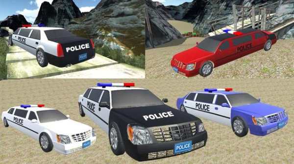 Limo Police Car Driving Ofrod screenshot 1