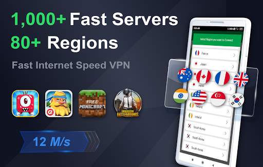 VPN Korea - A Free VPN App & Unlimited VPN Proxy screenshot 1