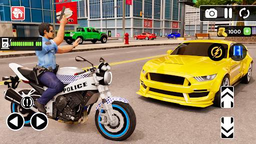 Police Motorbike Simulator 3D screenshot 1