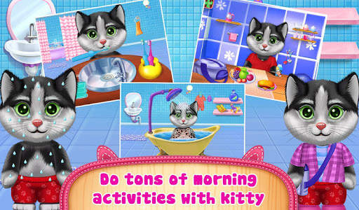 Kitty's School Trip : Cute Kitty Games screenshot 5