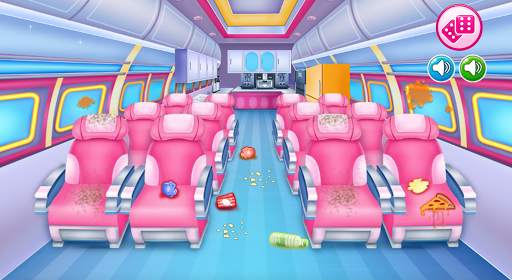 Dirty Airplane Cleanup & Fixing Games screenshot 2