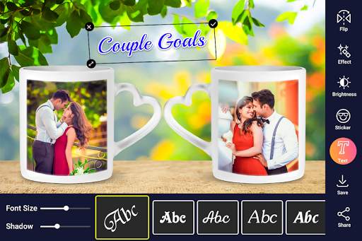 Coffee Cup Dual Photo Frame screenshot 5