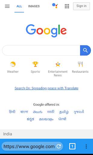 Web Browser screenshot 3