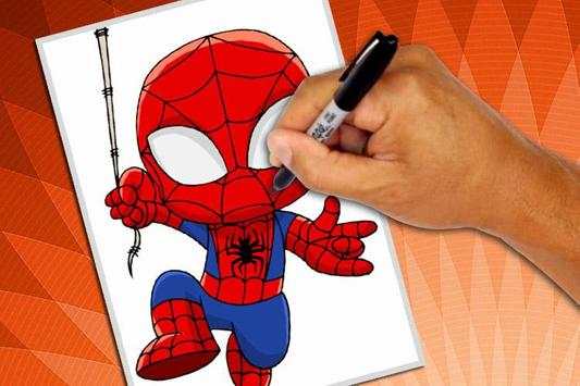 How to Draw Spiderman screenshot 1
