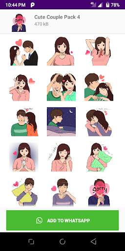 WAStickerApps - Kiss Stickers for WhatsApp screenshot 6