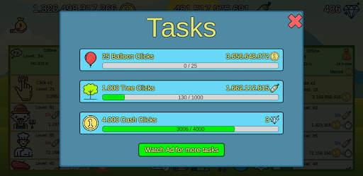 Tree2Rich - Clicker - clicker game screenshot 4