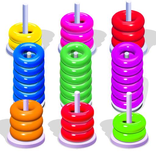 Color Hoop Stack Puzzle Games icon
