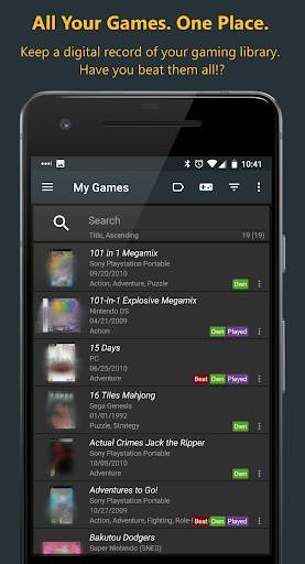 Gamers Database Pro screenshot 5