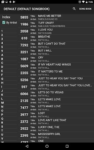 Karaoke Songbook Viewer screenshot 4