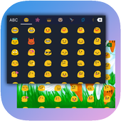 Keyboard Emoji Cute أيقونة