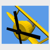 Turning Air Shooting 3D icon