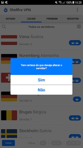 Shellfire VPN screenshot 4