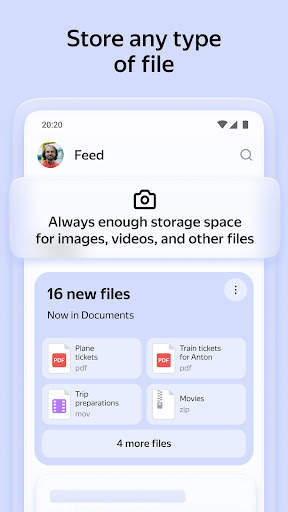 Yandex Disk—file cloud storage screenshot 1