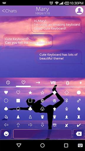 Love Yourself Emoji Keyboard screenshot 3