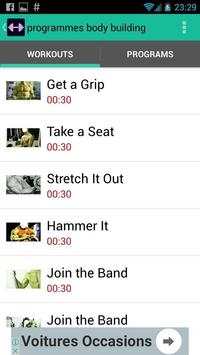 Programmes Body Building screenshot 4