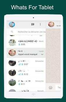 Tablet App Messenger screenshot 2