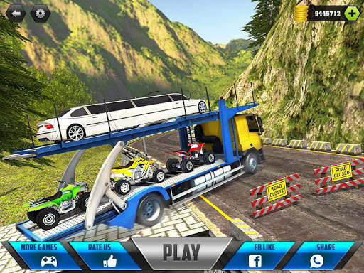 Car Transporter Cargo Truck Driving Game 2020 screenshot 6