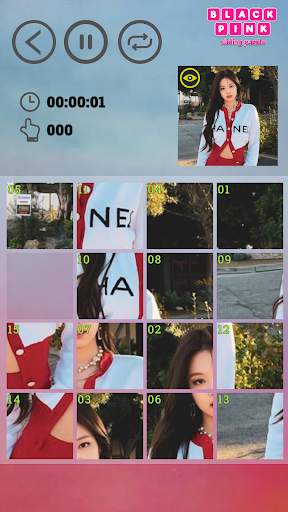 BLACKPINK - Sliding Puzzle Game screenshot 3
