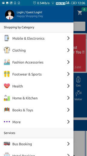 SmartShoppi : Recharge, Shopping & Services screenshot 1
