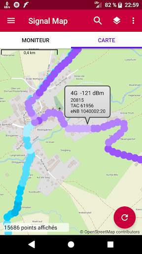 Mobile Signal Map screenshot 1