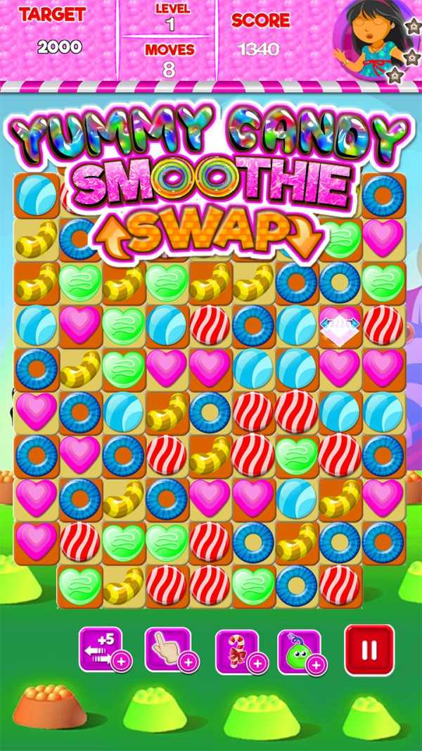 Yummy Candy Swap screenshot 3