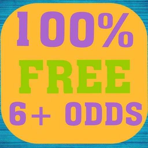 100% FREE 6+ ODDS screenshot 1