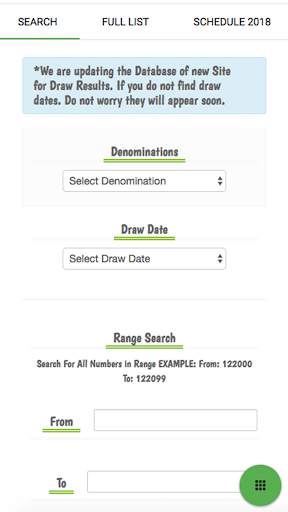 National Savings Prize Bonds :  Draw and Schedule скриншот 6