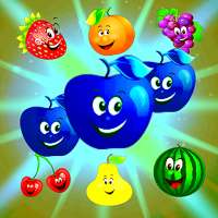 Cartoon Funny Fruit . Match 3