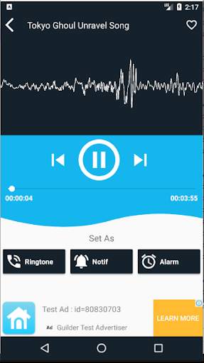 Tokyo Ghoul Ringtone screenshot 3