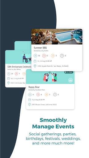 Hub App Party Invitation Maker screenshot 2