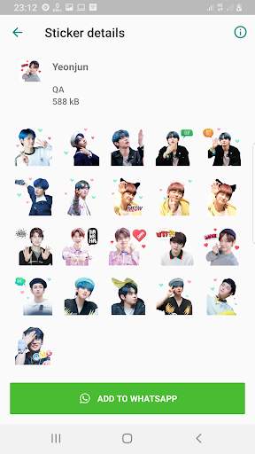 TXT WAStickerApps Kpop Idol for Whatsapp screenshot 5