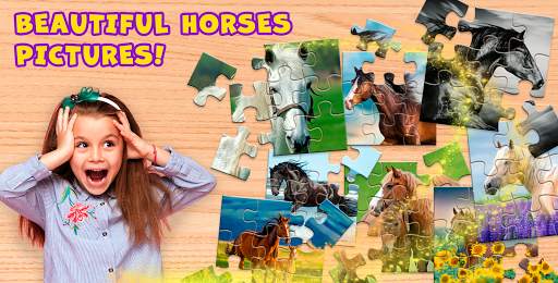 Horses Puzzle Game Free 🐴 screenshot 1