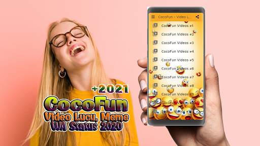 CocoFun - Video Lucu, Meme & WA Status 2021 screenshot 1